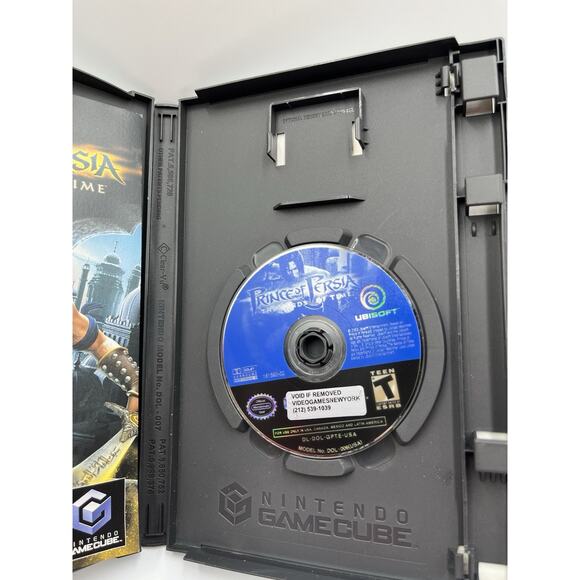 Prince of Persia The Sands of Time Nintendo GameCube 2003 CIB Complete Tested - Picture 7 of 8